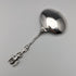 1901 British Antique Sterling Silver Tea Caddy Spoon Elly Isaac Miller
